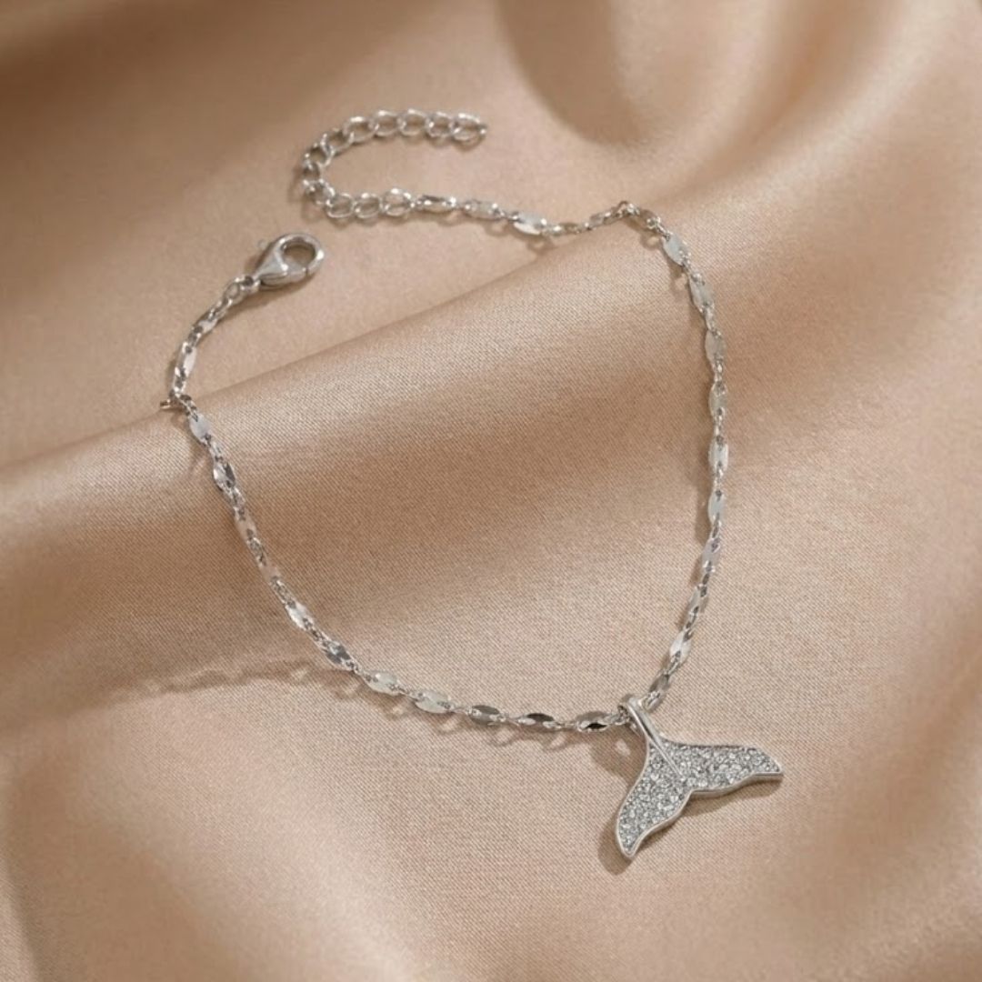 Aqua Tail Anklet