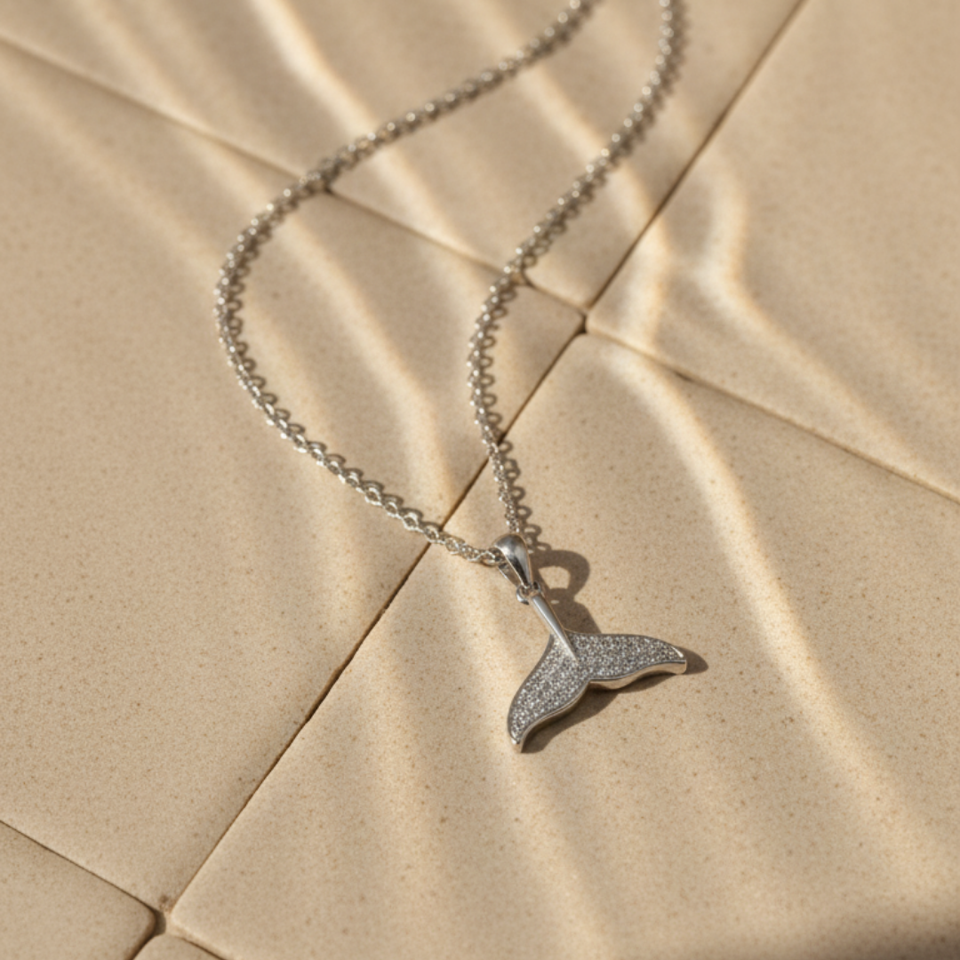 Mermaid Tail Charm Necklace