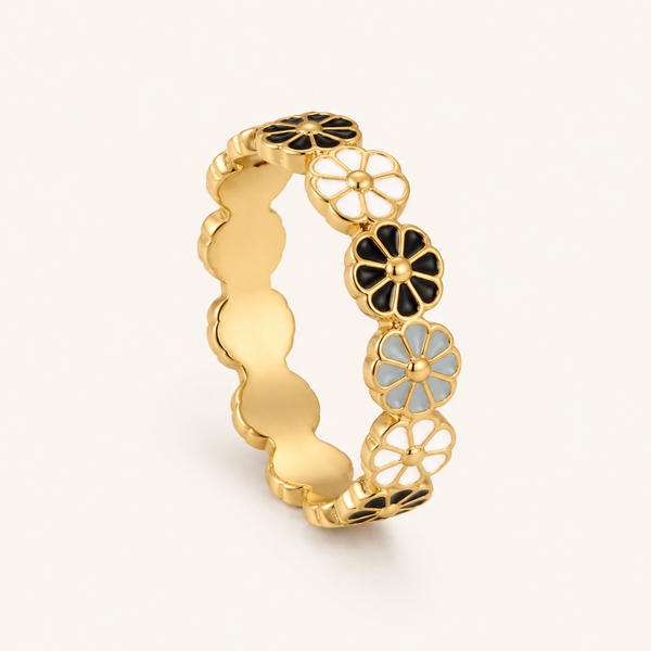 Petal Orbit ring - 18k Gold (Demi Fine)