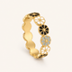 Petal Orbit ring - 18k Gold (Demi Fine)