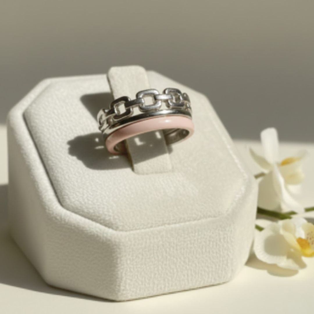 Dual-Band Elegance Ring