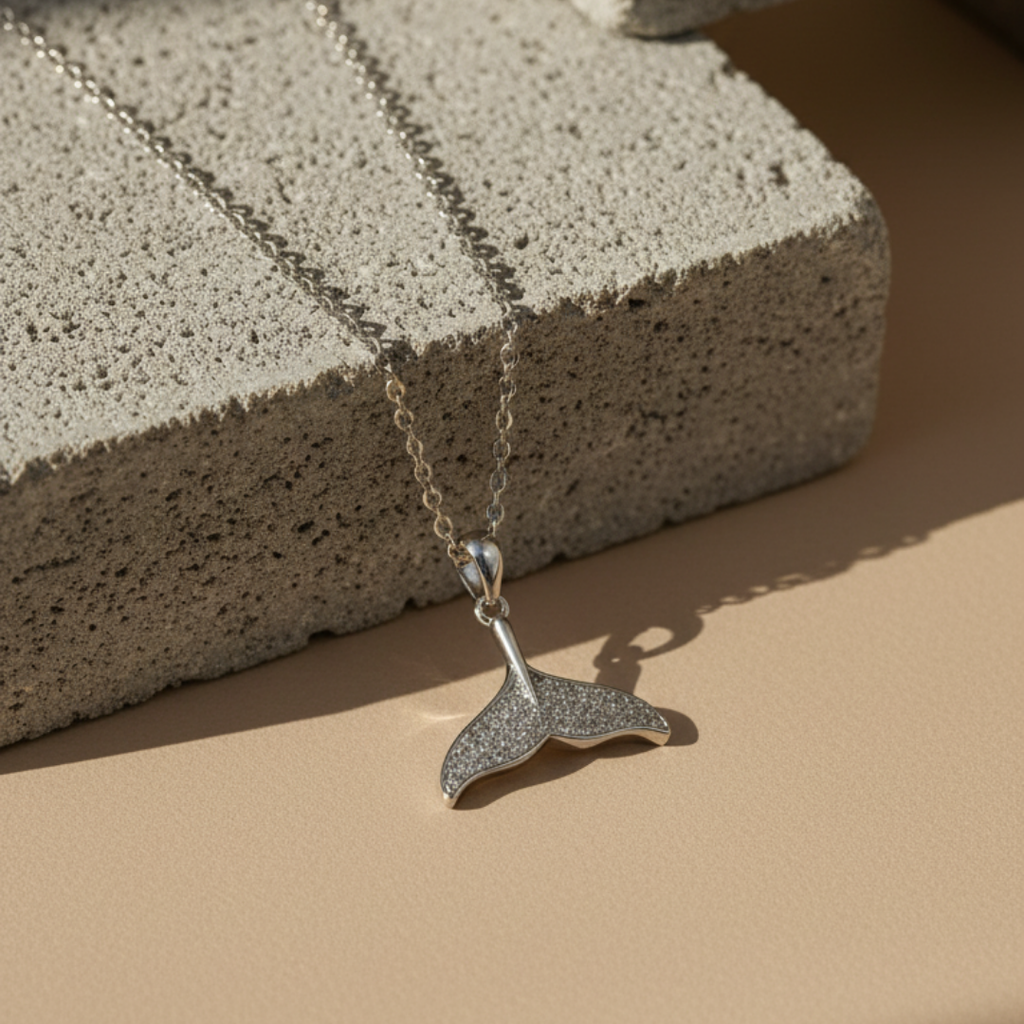 Mermaid Tail Charm Necklace