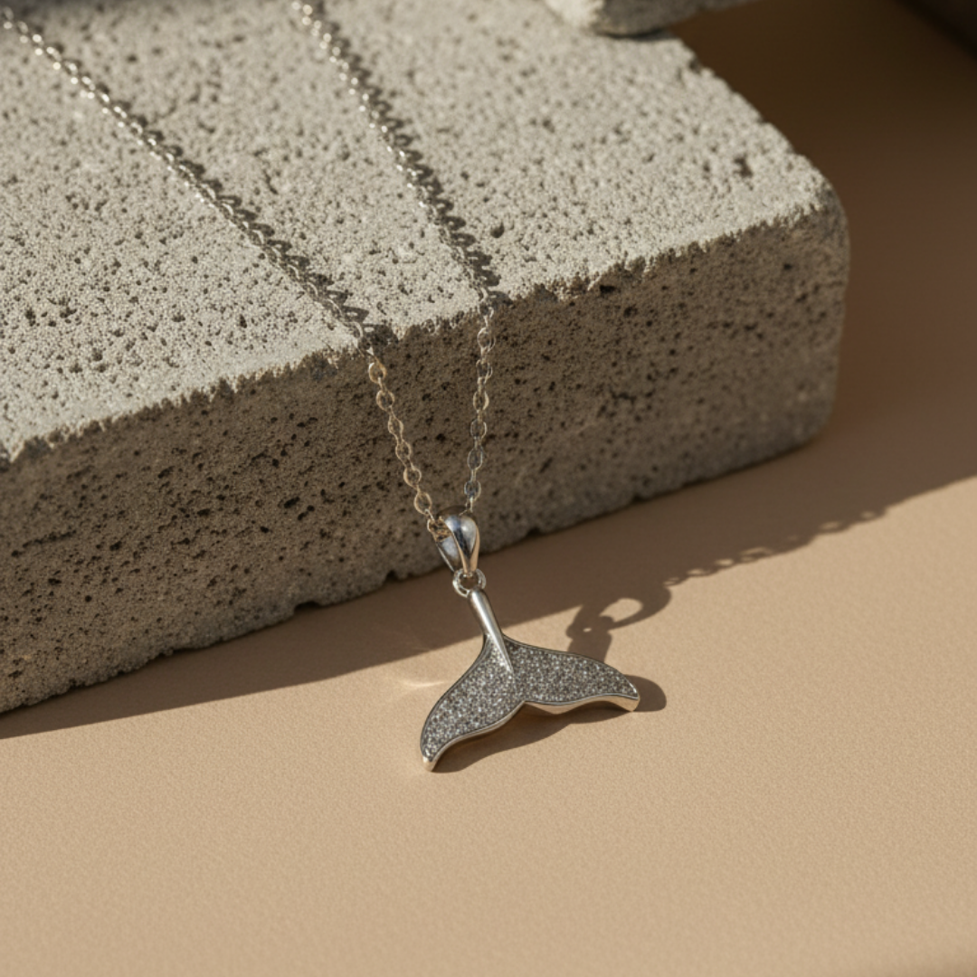 Mermaid Tail Charm Necklace