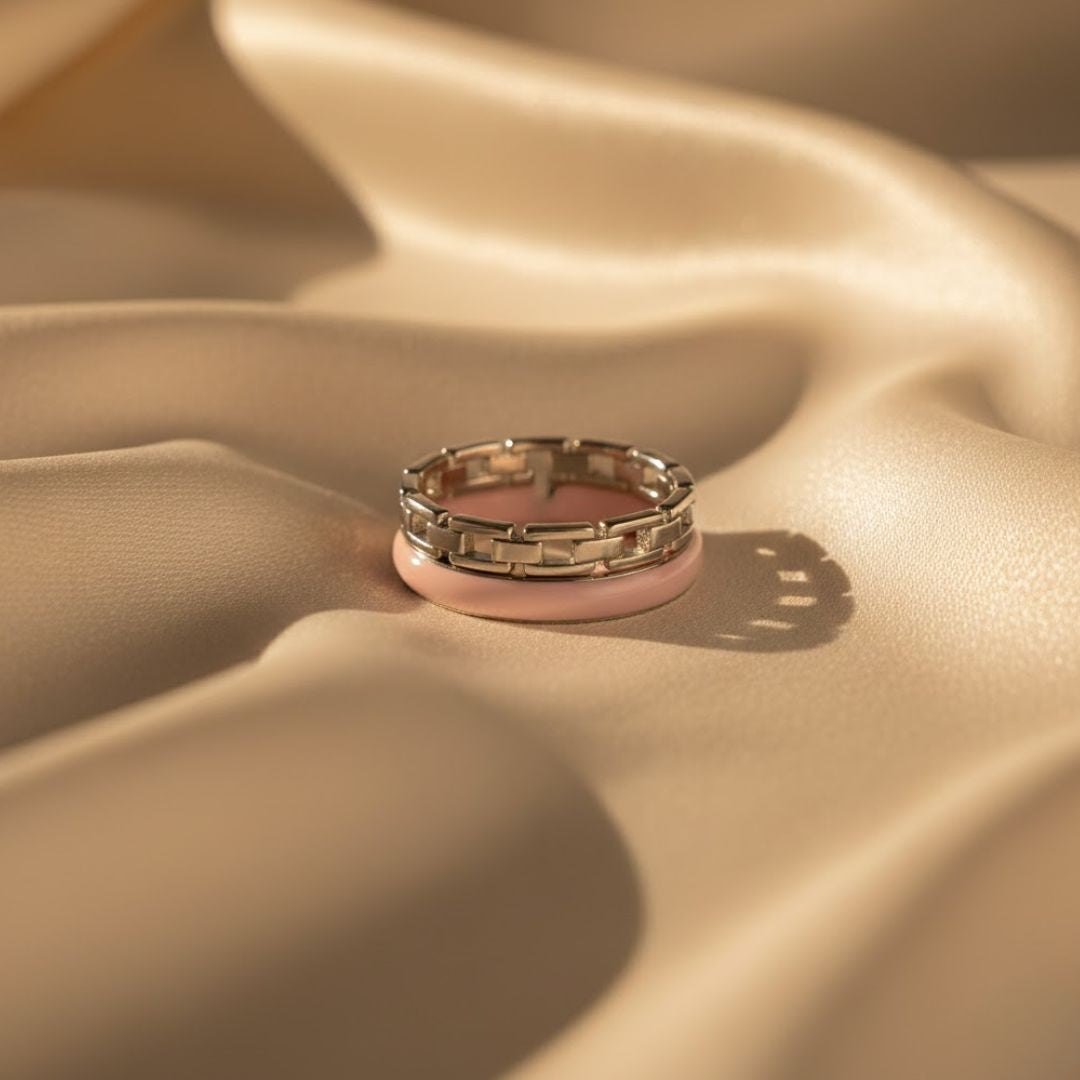 Dual-Band Elegance Ring