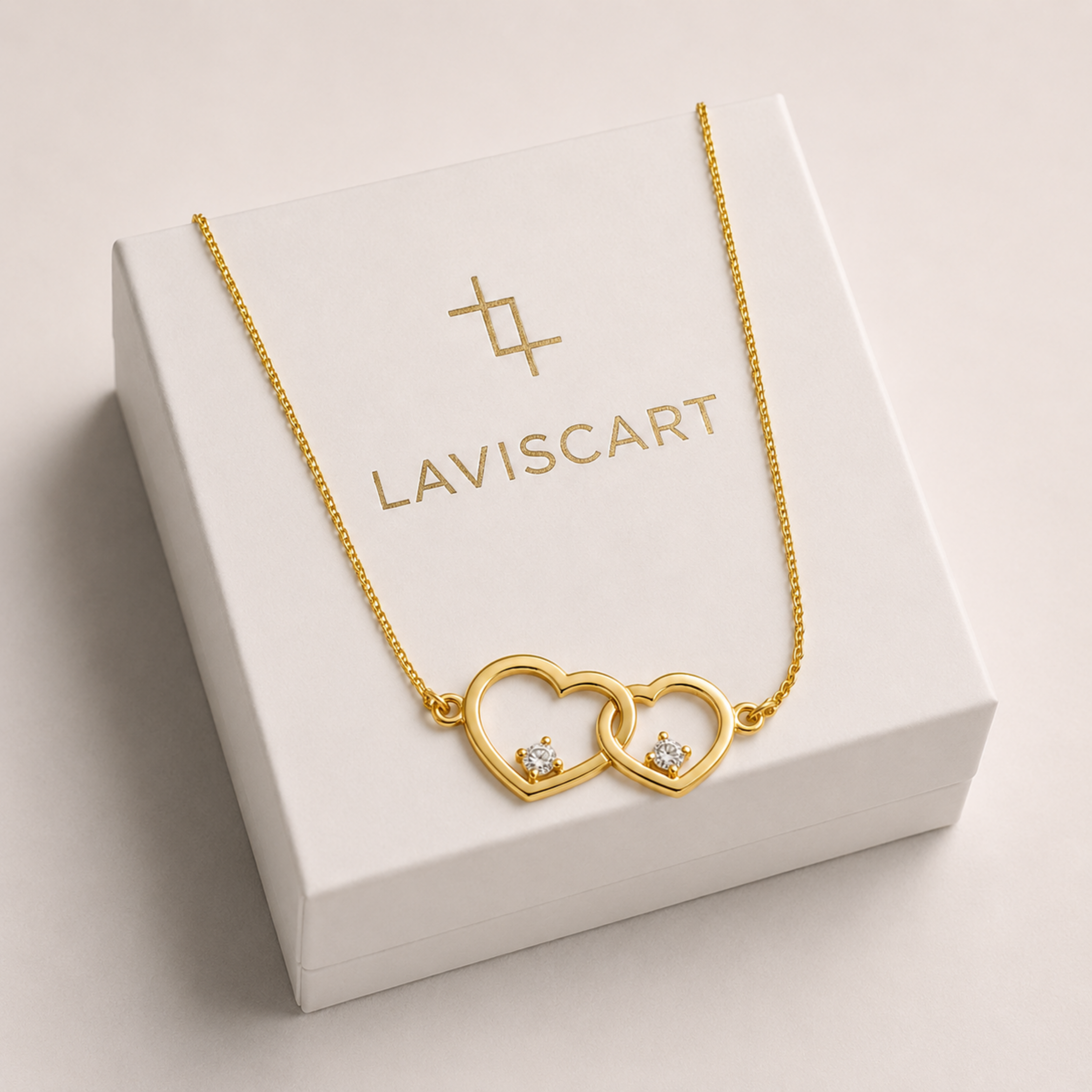 Linked Hearts Necklace