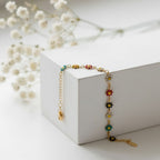 Color Bloom Bracelet - 18k Gold (Demi Fine)