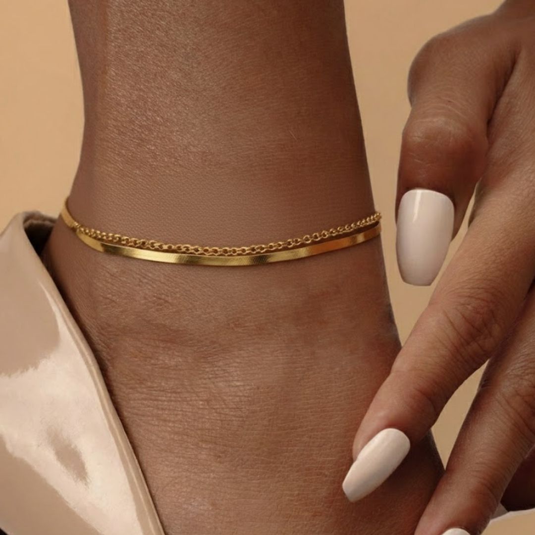 Layered Bliss Anklet