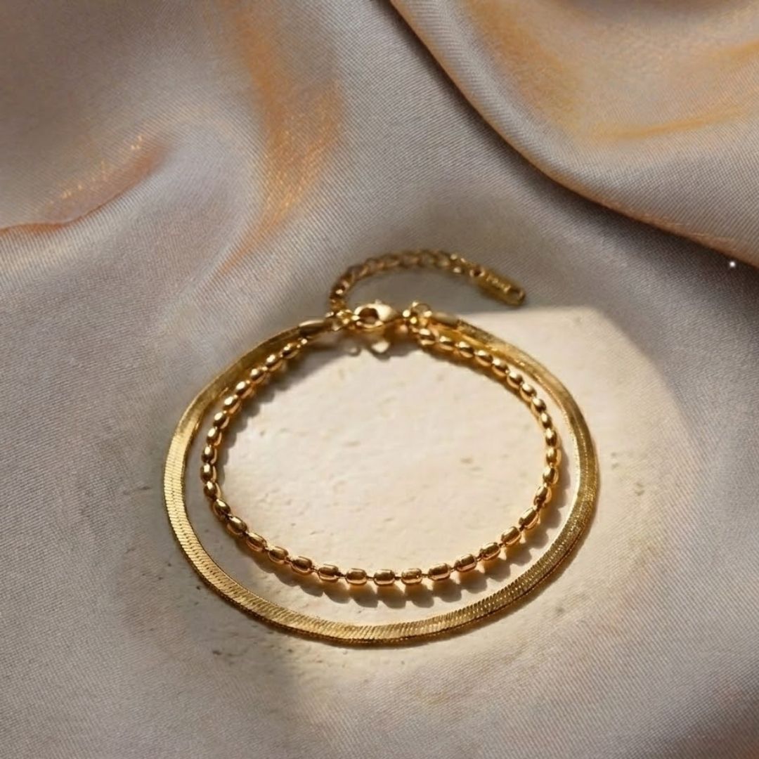 Layered Bliss Anklet