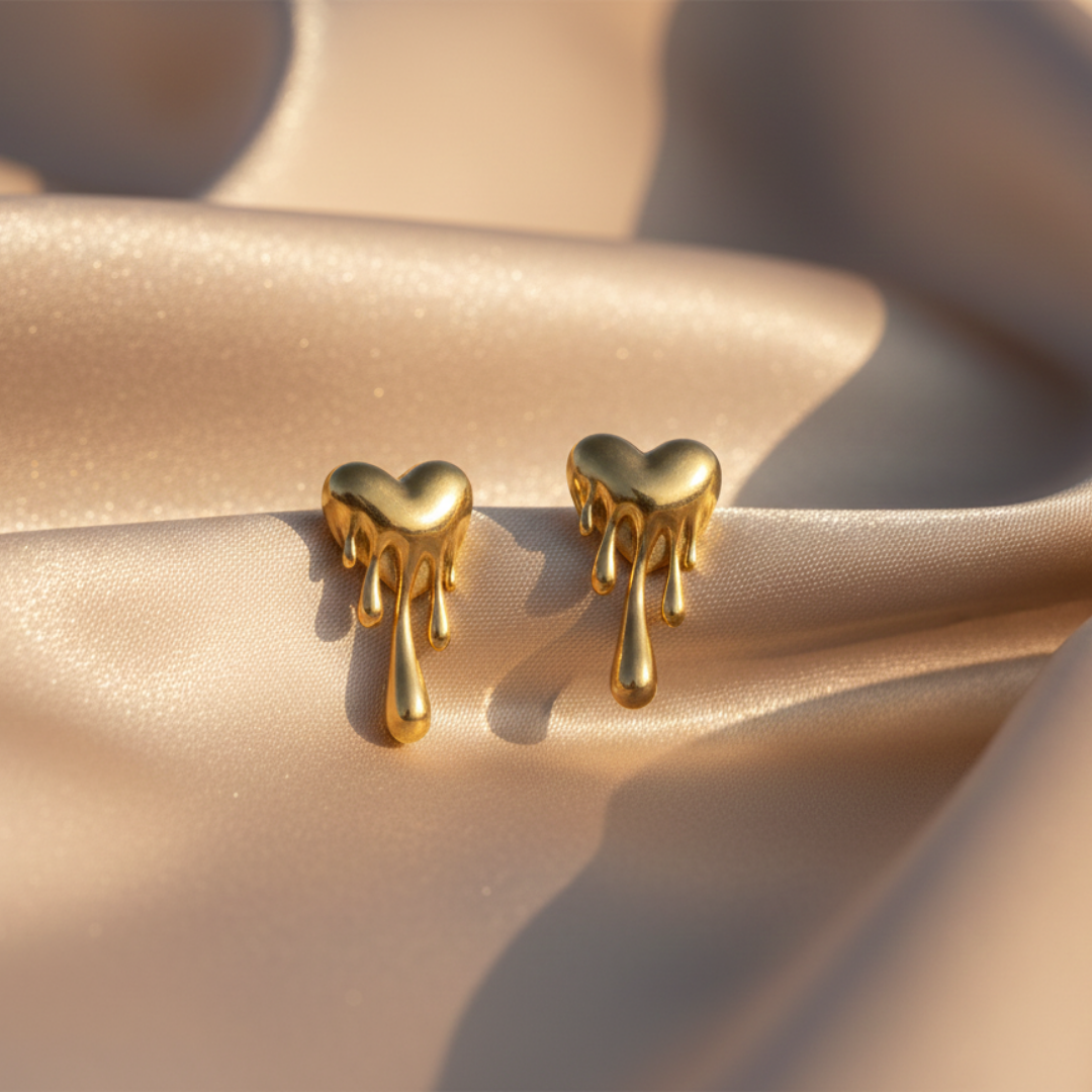 Melted Love Earrings