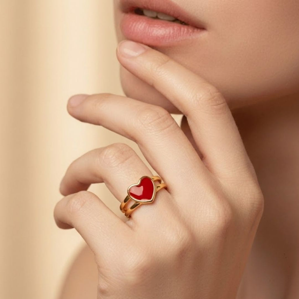 Scarlet Heart Ring