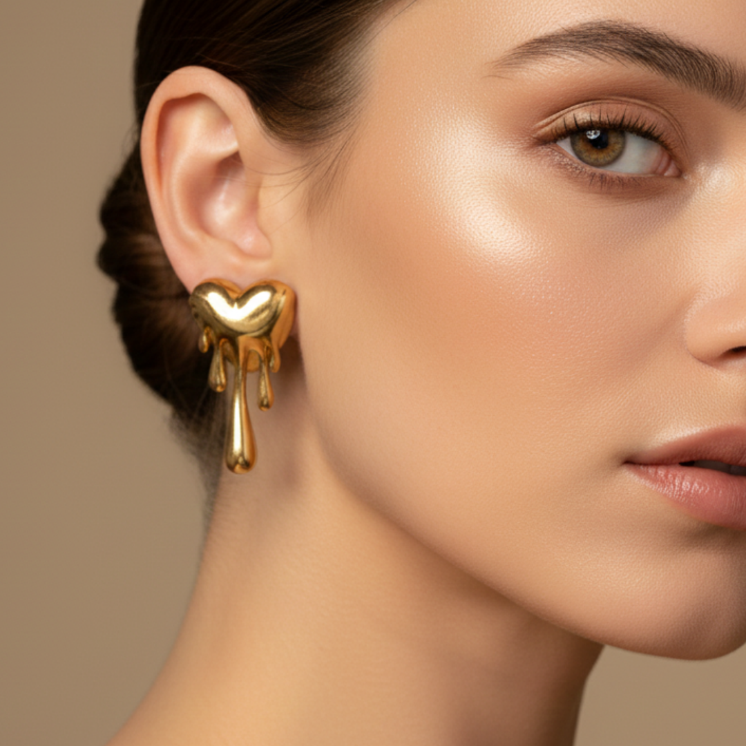 Melted Love Earrings