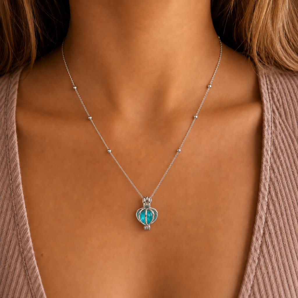 Glowing MoonStone Necklace