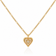 Halo Heart Necklace