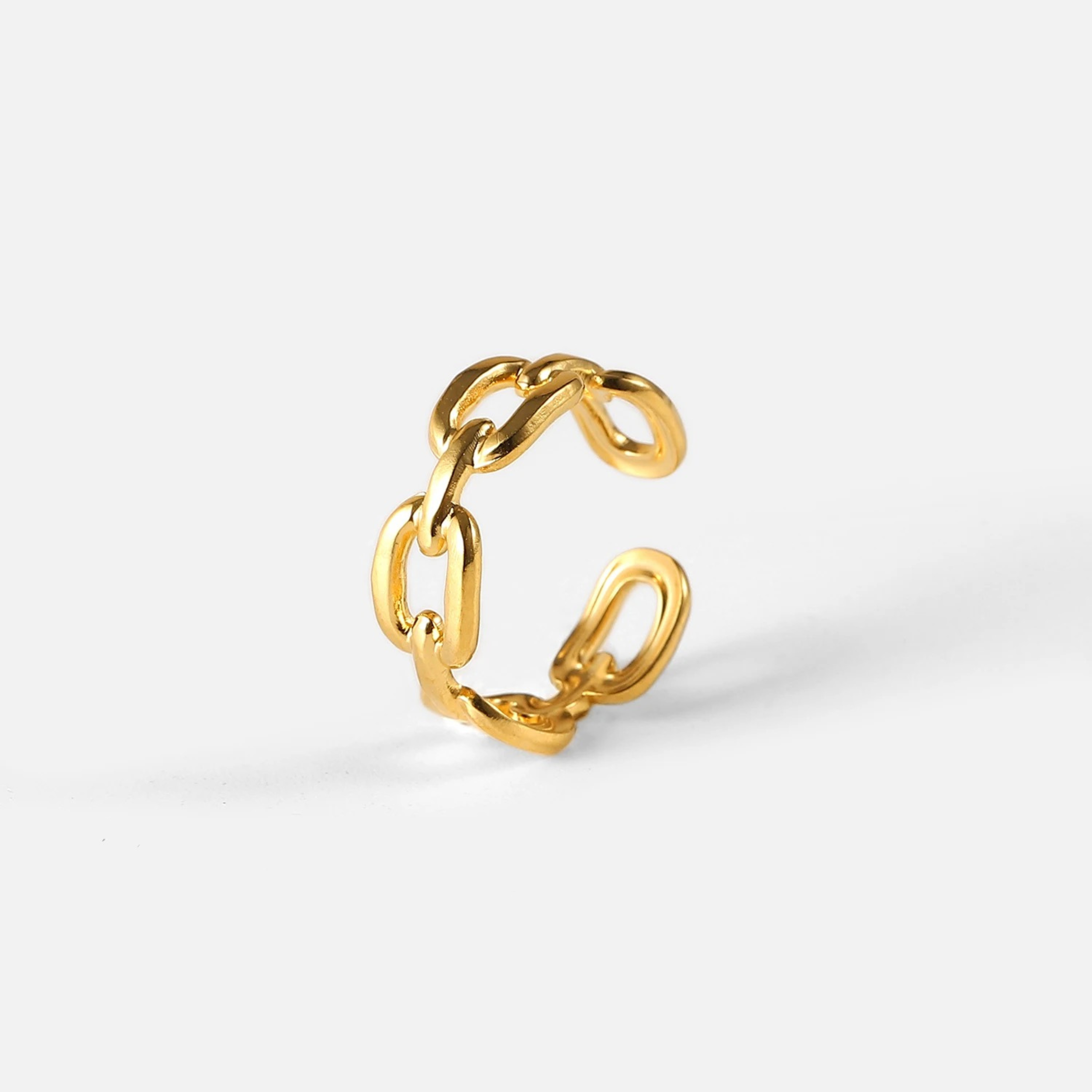 Braided Chain Link Ring