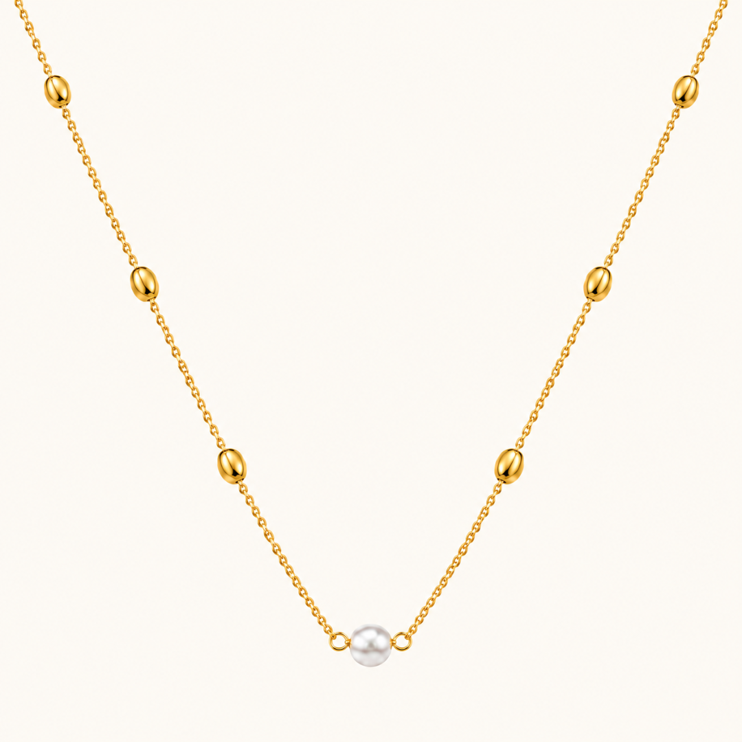 Pearl Muse Necklace - 18K Gold (Demi Fine)