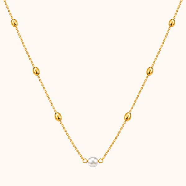 Pearl Muse Necklace - 18K Gold (Demi Fine)