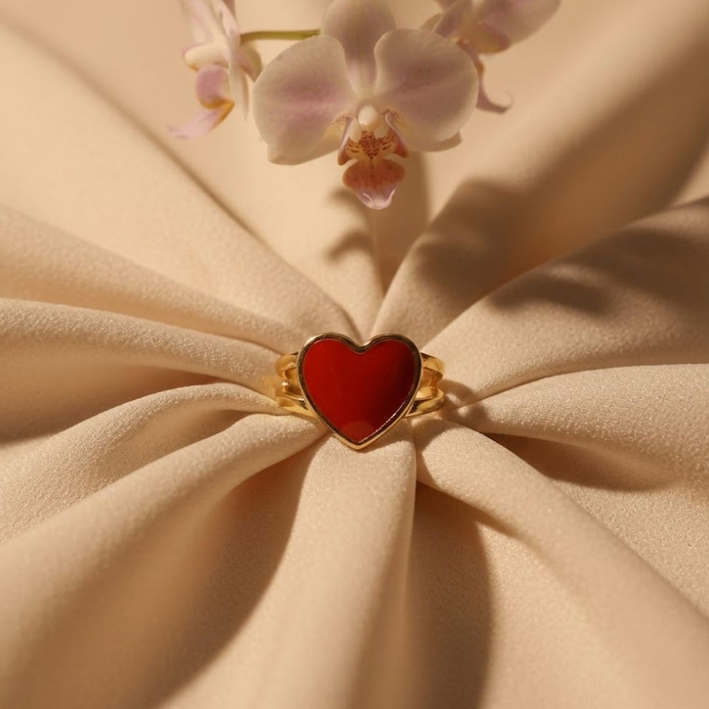 Scarlet Heart Ring