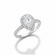 Pear-Shaped Zircon Ring