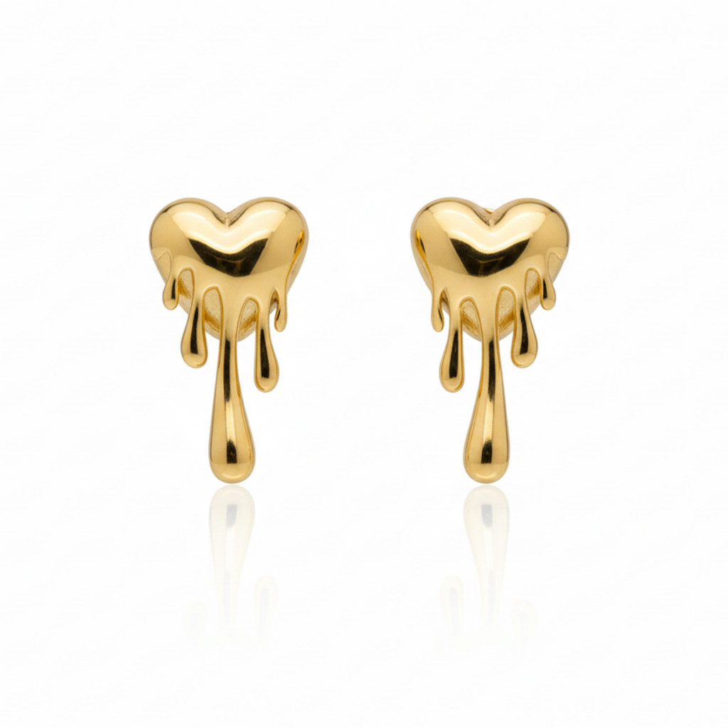 Melted Love Earrings
