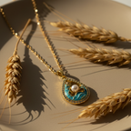 Ocean Pearl Necklace - 18 Carat Gold (Demi Fine)