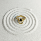 Evil Eye Ring - 18k Gold (Demi Fine)
