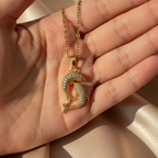 Dolphin Duo Necklace - 18K Gold (Demi Fine)