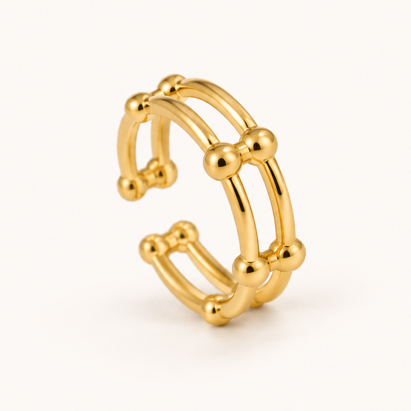 Modernist Orbit Ring