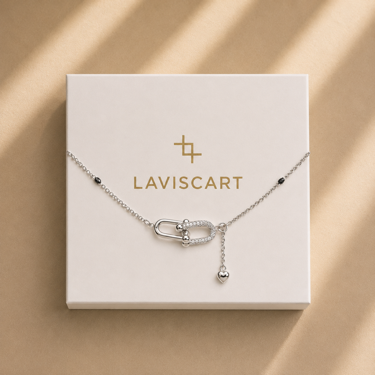 Crystal Horseshoe Anklet