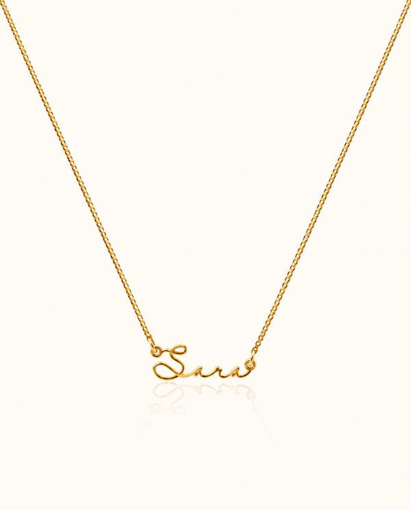 Bold And Beautiful Name Necklace