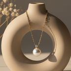 Pearl Grace Necklace - 18K Gold (Demi Fine)