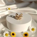 Winglet ring - 18k Gold (Demi Fine)