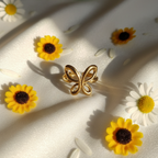 Winglet ring - 18k Gold (Demi Fine)