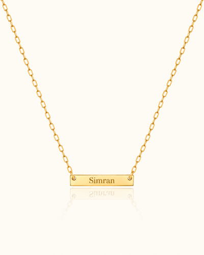Reversible Bar Necklace