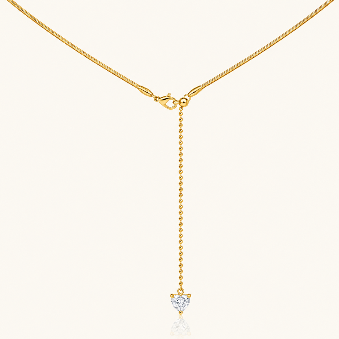 Golden Spine Necklace - 18K Gold (Demi Fine)