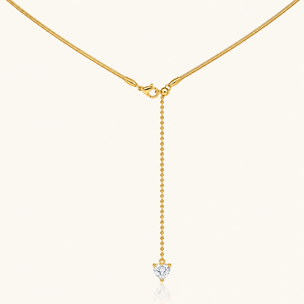 Golden Spine Necklace - 18K Gold (Demi Fine)