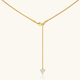 Golden Spine Necklace - 18K Gold (Demi Fine)