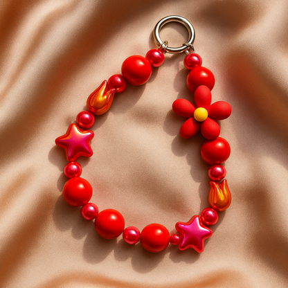 Barbie Core Red mobile charm