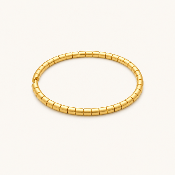 Solar Curve bracelet - 18k Gold (Demi Fine)