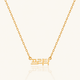 Korean Style Name Necklace