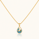 Ocean Pearl Necklace - 18 Carat Gold (Demi Fine)
