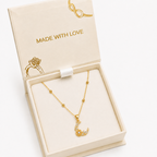 Luna Bloom Necklace - 18k Gold ( Demi Fine )