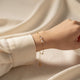 Diamond Bow Glow Bracelet