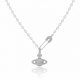 Celestial Punk Safety Pin Necklace