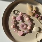 Pastel Pearl Loop Charm
