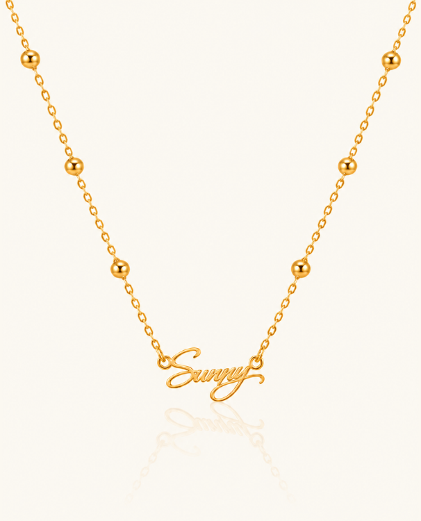 Calligraphy Name Necklace
