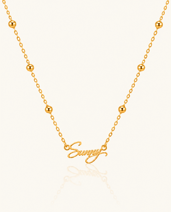 Calligraphy Name Necklace