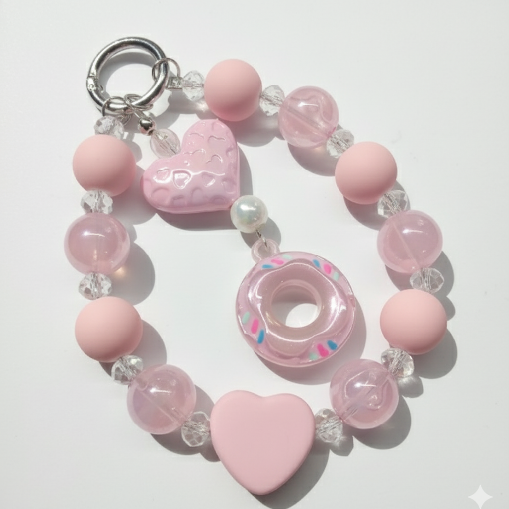 Pastel Pearl Loop Charm