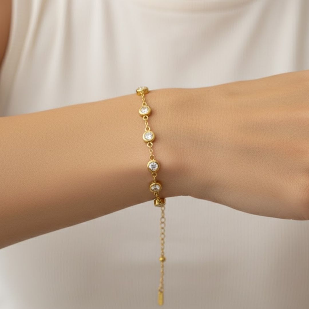 Sparkle Radiant Link Bracelet
