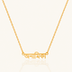 Bengali Style Name Necklace