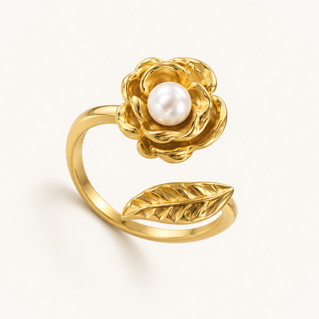 Roselle ring - 18k Gold (Demi Fine)